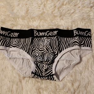 Bumgear Zebra Brief Black